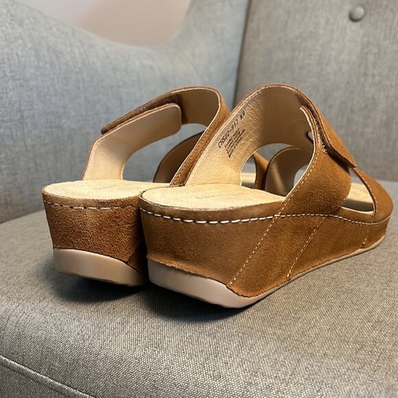 David Tate Laurel size 9 wide wedge sandal - Picture 4 of 9